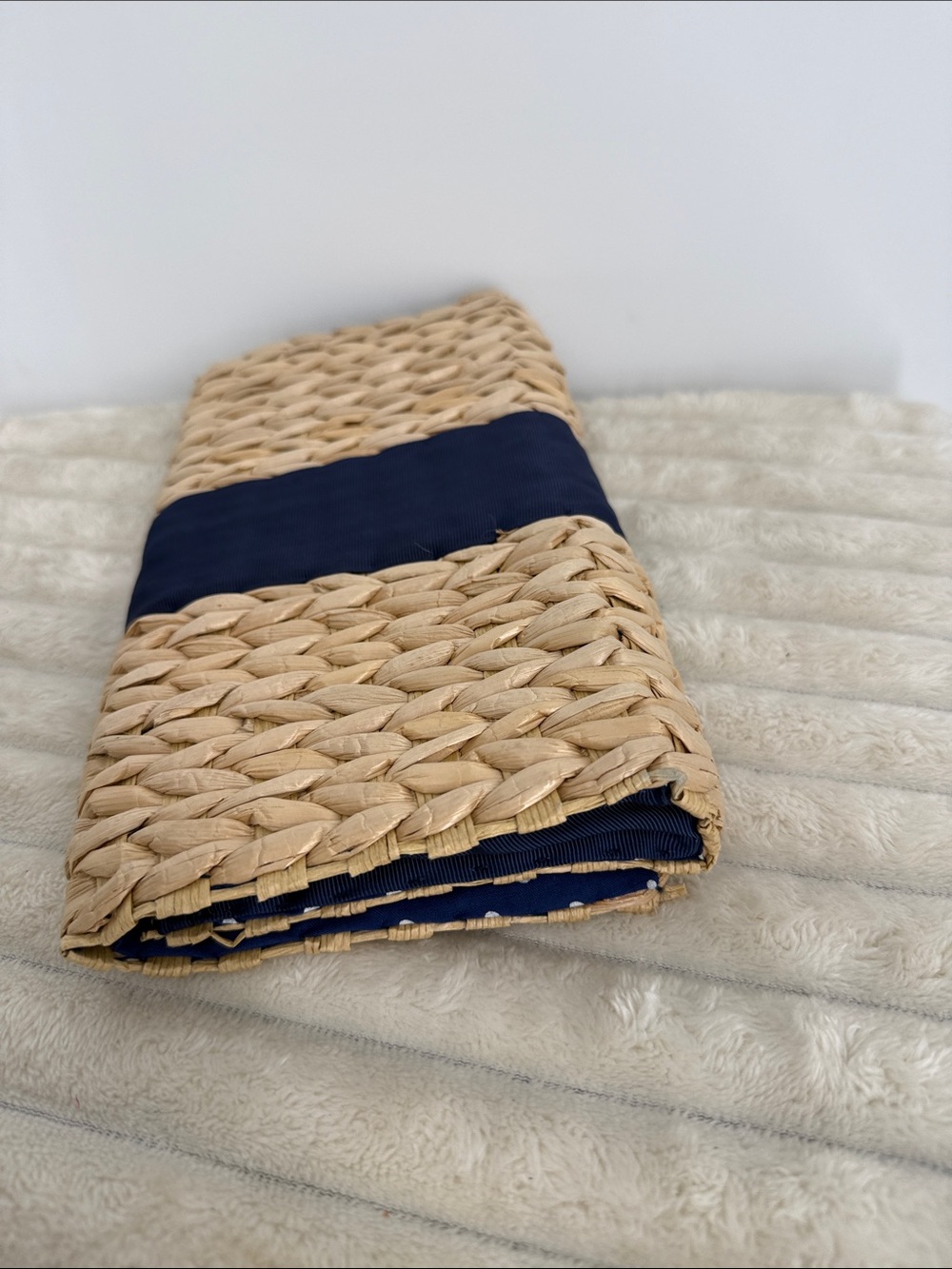 Mudpie Starfish Woven Clutch - Picture 7 of 10